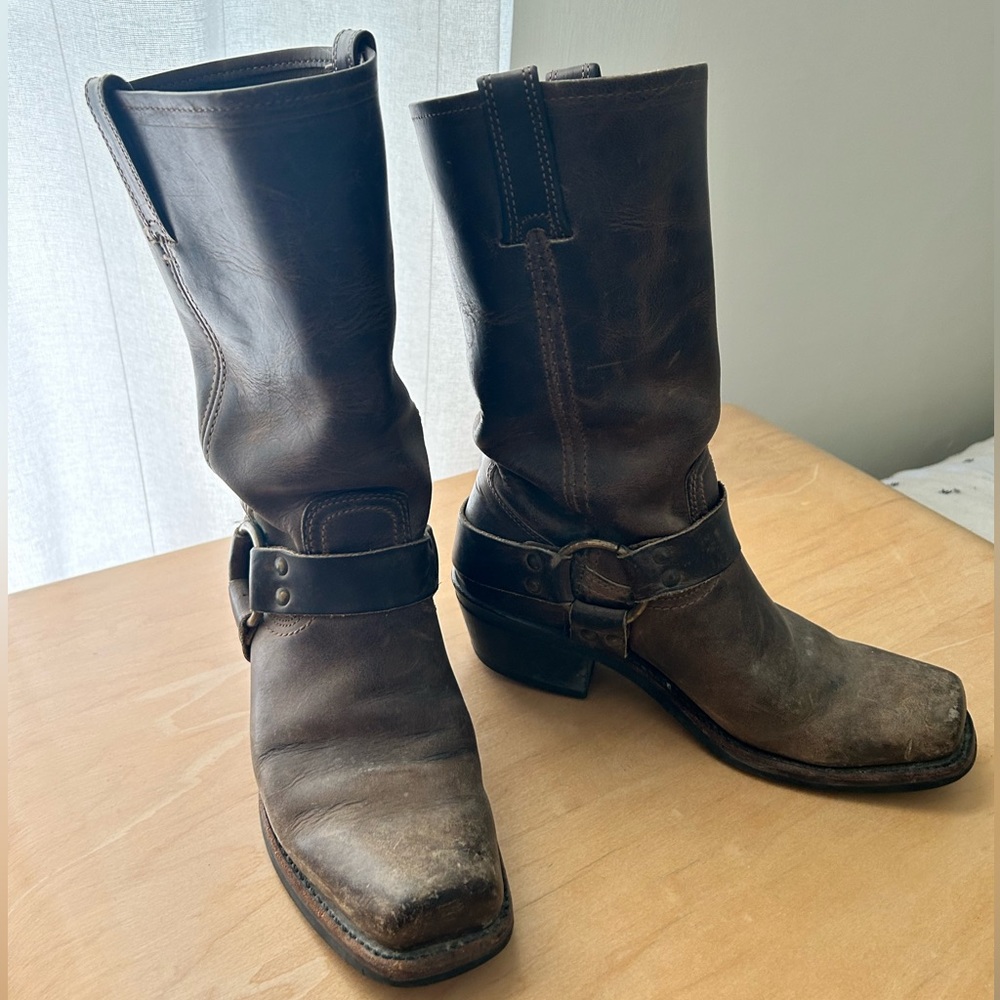 Frye Moto Boots